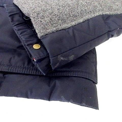 中古】モンクレール MONCLER ガムブルー GAMME BLEU ウール切替 ダウン