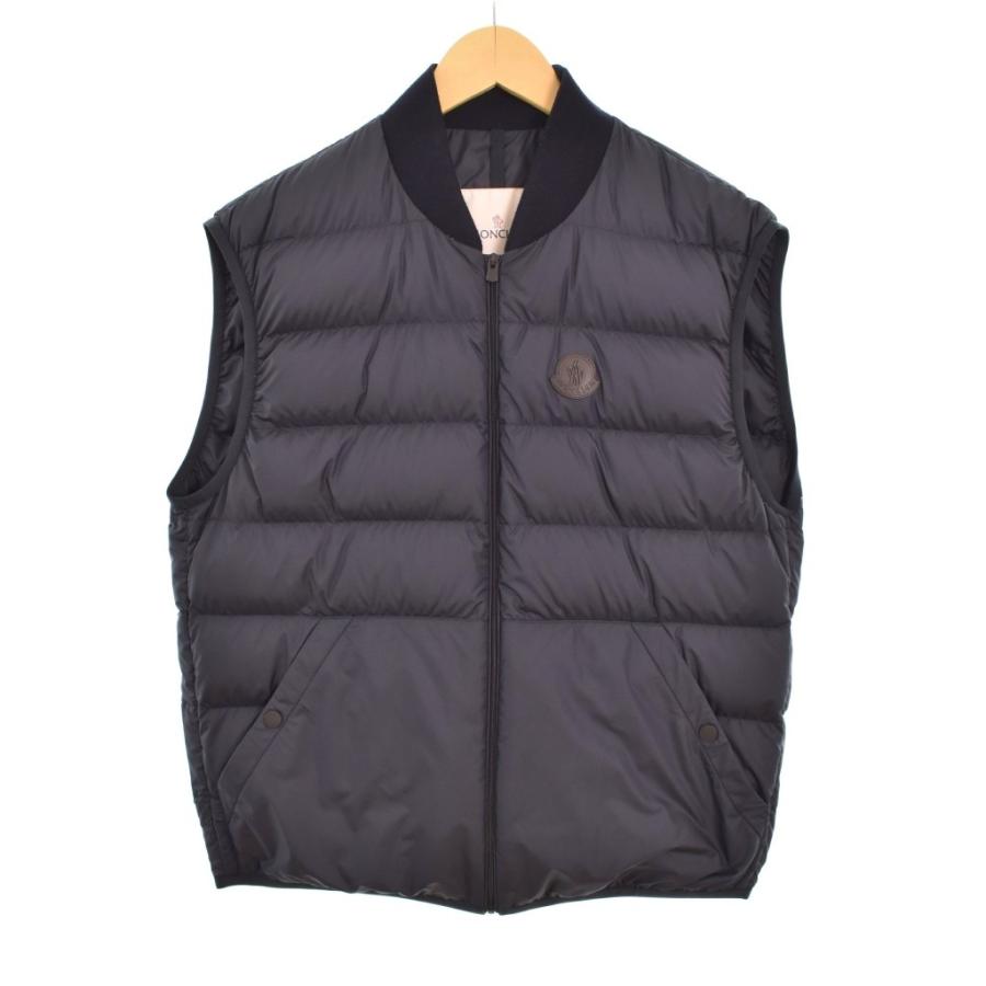 モンクレール MONCLER 25AW EPINLA BOMBER JACKET ダウンジャケット レイヤード ダウンベスト 2 紺 ネイビー K20911A00083 ☆AA★の画像