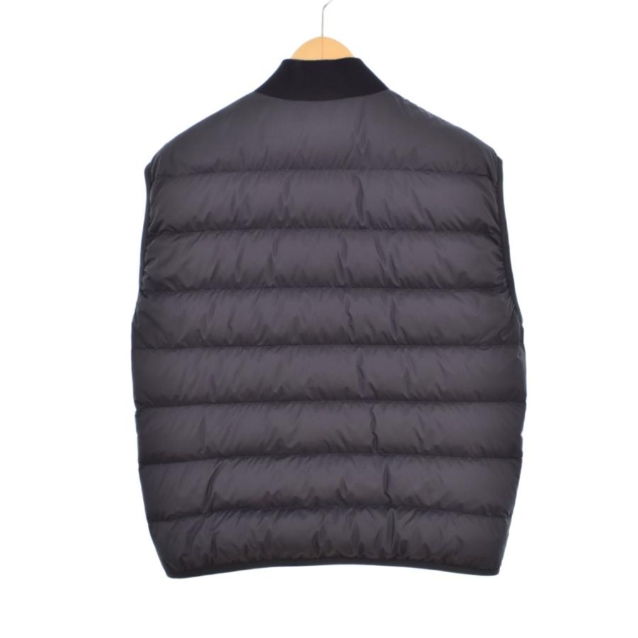 モンクレール MONCLER 25AW EPINLA BOMBER JACKET ダウンジャケット レイヤード ダウンベスト 2 紺 ネイビー K20911A00083 ☆AA★の画像