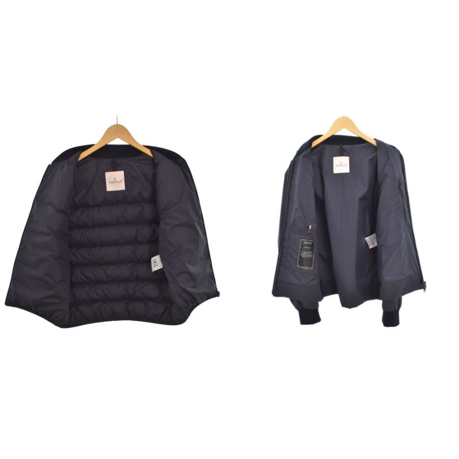モンクレール MONCLER 25AW EPINLA BOMBER JACKET ダウンジャケット レイヤード ダウンベスト 2 紺 ネイビー K20911A00083 ☆AA★の画像
