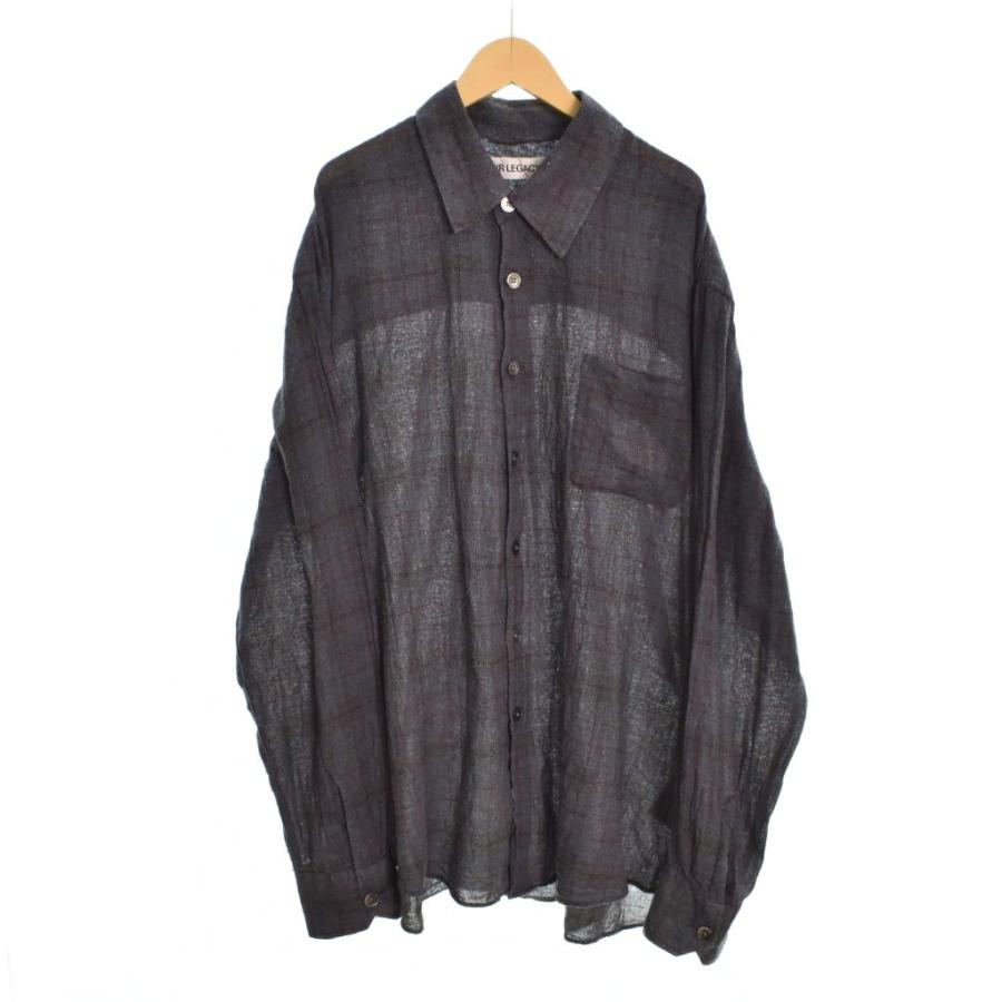アワーレガシー OUR LEGACY 25SS ABOVE SHIRT Bazaar Check Breeze