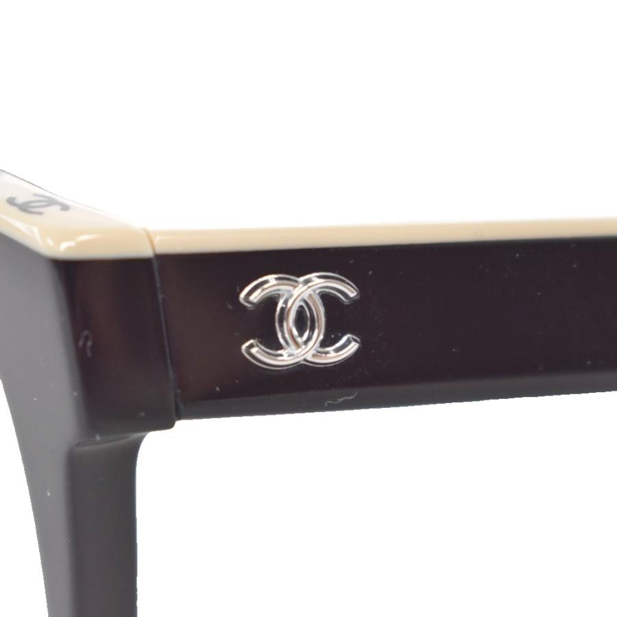 シャネル CHANEL サングラス バタフライ シェイプ アイウェア ココマーク 54□20 140 黒 ブラック 5414-A ☆AA★ レディースの画像