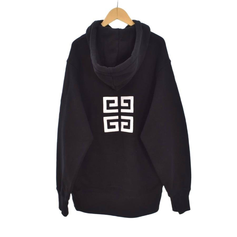 ジバンシィ GIVENCHY CLASSIC FIT BRANDING EMBROIDERY HOODIE ロゴ刺