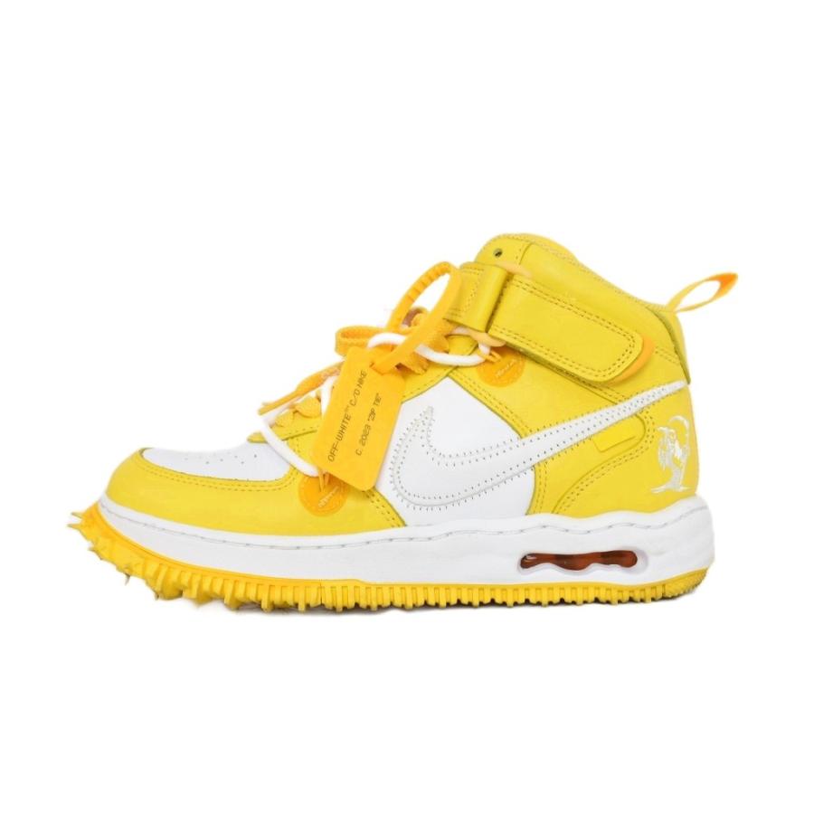 NIKE（ナイキ） NIKE Off-White Air Force 1 Mid SP LTHR White and
