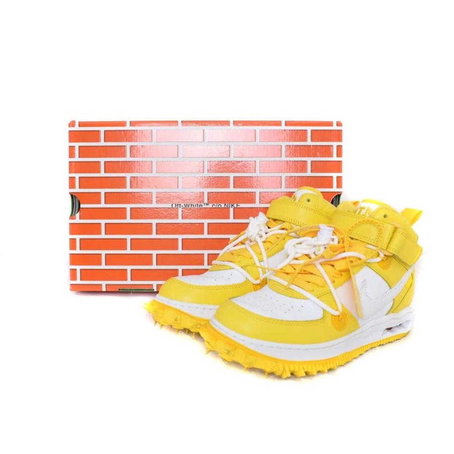 NIKE（ナイキ） NIKE Off-White Air Force 1 Mid SP LTHR White and