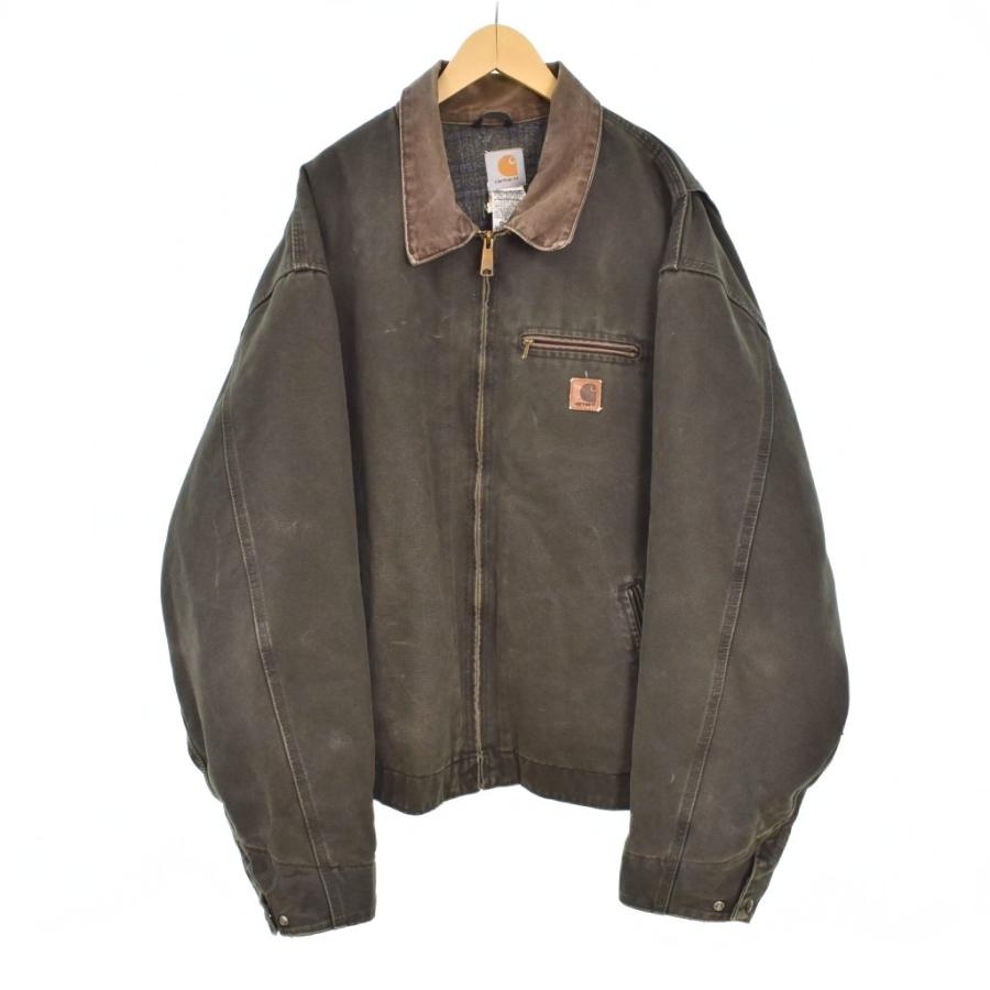 カーハート carhartt デトロイトジャケット ブルゾン 3XL カーキ J97