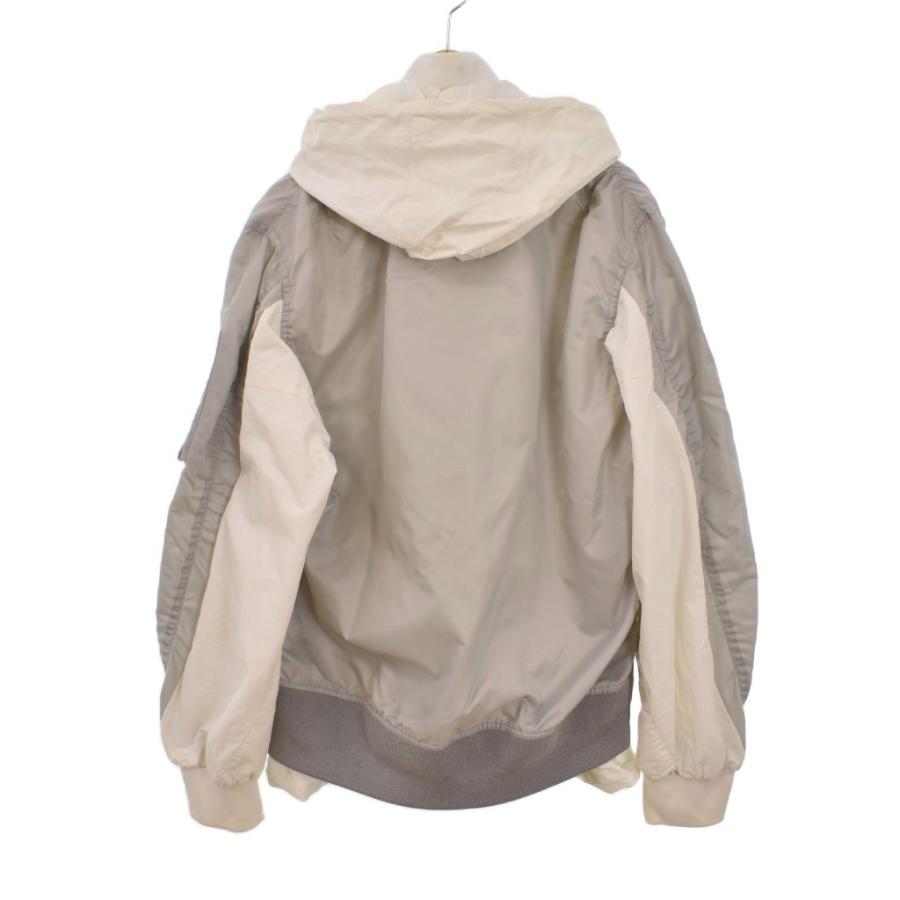 サカイ sacai ナイキ NIKE AS Womens NRG LAYERED JKT レイヤードジャケット ブルゾン S グレー CZ4678-097 ☆AA★ レディース_1