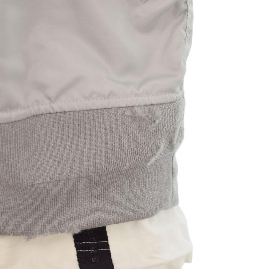 サカイ sacai ナイキ NIKE AS Womens NRG LAYERED JKT レイヤードジャケット ブルゾン S グレー CZ4678-097 ☆AA★ レディース_7