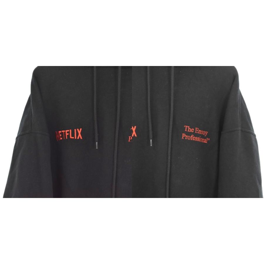 The ennoy Professional Netflix セットアップ パーカー フーディー スウェットパンツ 黒 AW23BRENCT02NTL AW23BRENPT06NTL_4