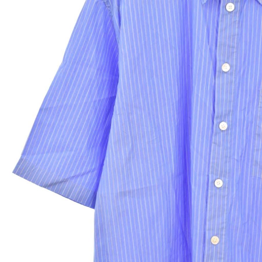 オーラリー AURALEE 25SS SUVIN HIGH COUNT CLOTH STRIPE HALF SLEEVED