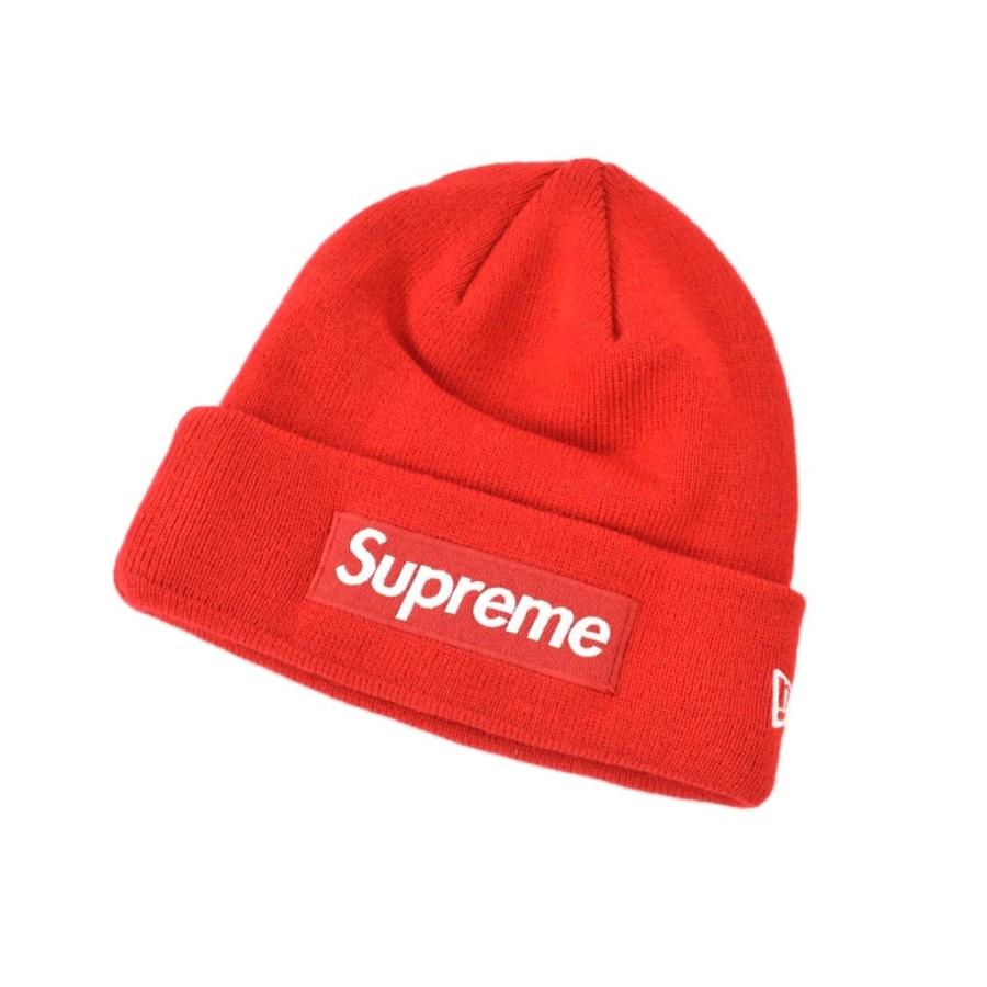 シュプリーム supreme ビーニー ニット帽 赤 ボックスロゴ ロゴ 【公式