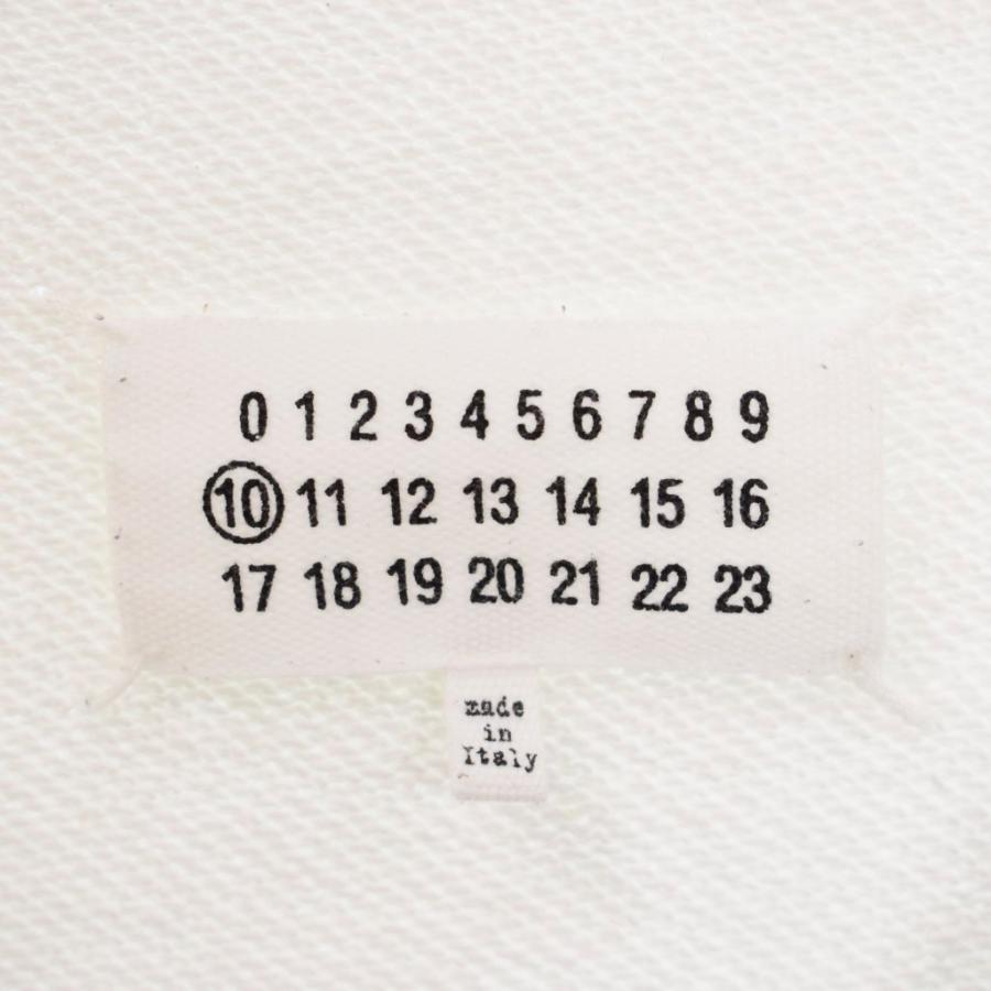 MAISON MARGIELA 10 加工 ネームタグ スウェット 48 メゾンマルジェラ 10 Maison Margiela 19AW LOGO PRINT OVER SIZE