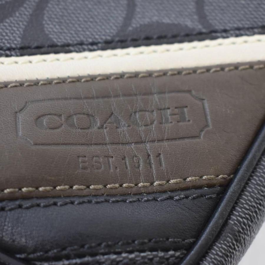 COACH（コーチ） ボディバッグ ウエストバッグ シグネチャー ロゴ型