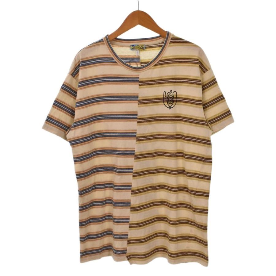 LOEWE（ロエベ） LOEWE ELN Stripe Asymmetric T-Shirt Tシャツ 半袖 