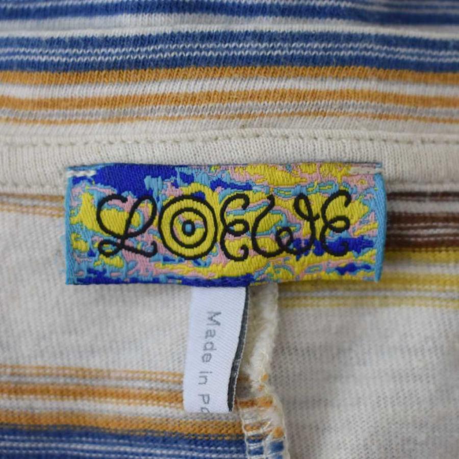 LOEWE（ロエベ） LOEWE ELN Stripe Asymmetric T-Shirt Tシャツ 半袖 