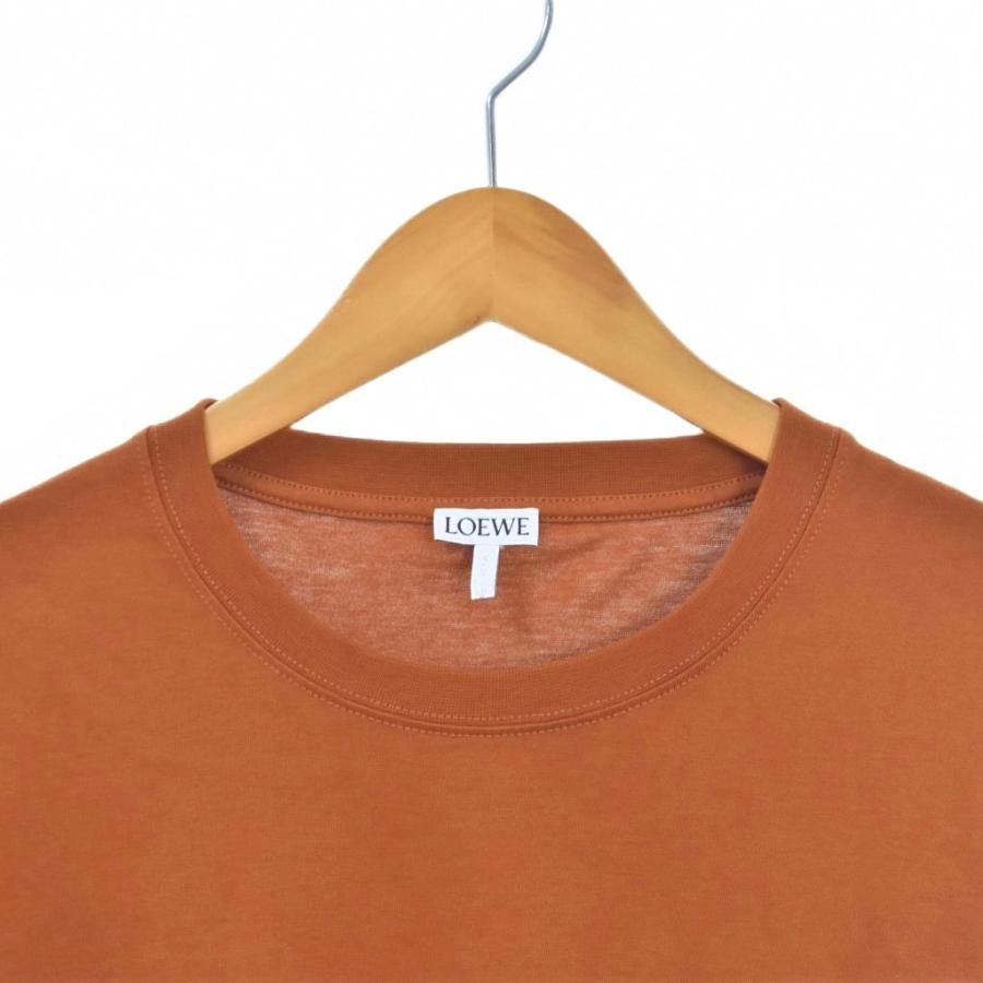 LOEWE（ロエベ） アナグラム ロゴ Tシャツ 半袖 S 茶 ブラウン
