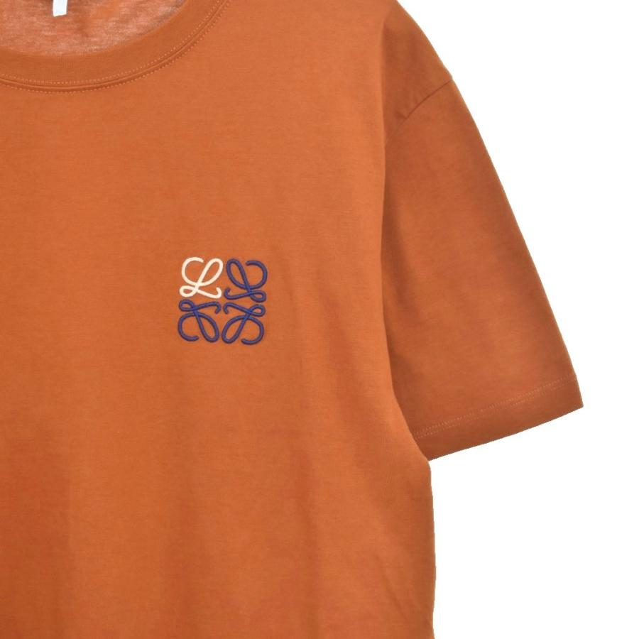 LOEWE ブラウンTシャツ　ロエベ LOEWE（ロエベ） アナグラム ロゴ Tシャツ 半袖 S 茶 ブラウン