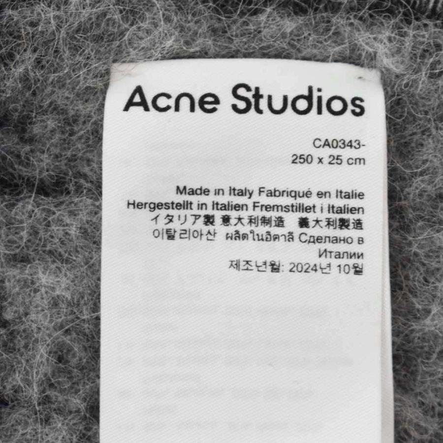 アクネ ストゥディオズ Acne Studios ロゴラベル付き マフラー 250×25
