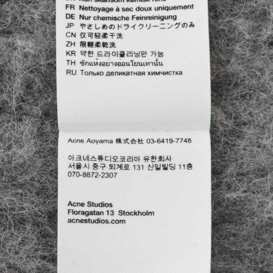 アクネ ストゥディオズ Acne Studios ロゴラベル付き マフラー 250×25