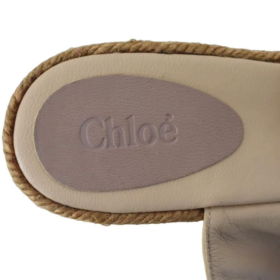 Chloe（クロエ） サンダル ウェッジソール ヒール エスパドリーユ 