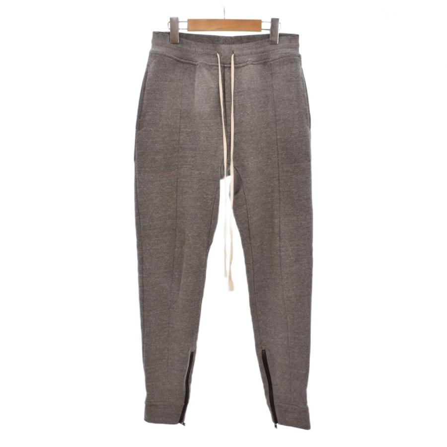 FEAR OF GOD フィアオブゴッド SWEAT PANTS 裾ジップ ドローストリング スウェットパンツ グレー フィアオブゴッド Fear of God スウェットパンツ ドローストリング 裾