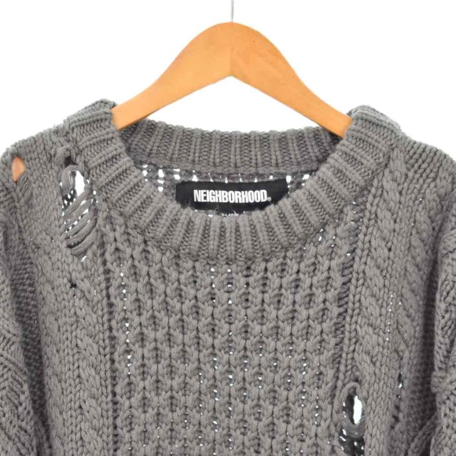 ネイバーフッド NEIGHBORHOOD 22AW SAVAGE CABLE SWEATER ニット 