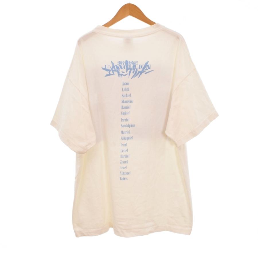 セントマイケル × エヴァンゲリオン ホワイト Tシャツ セントマイケル SAINTMICHAEL 24SS EV-SS TEE SHINJ エヴァンゲリオン