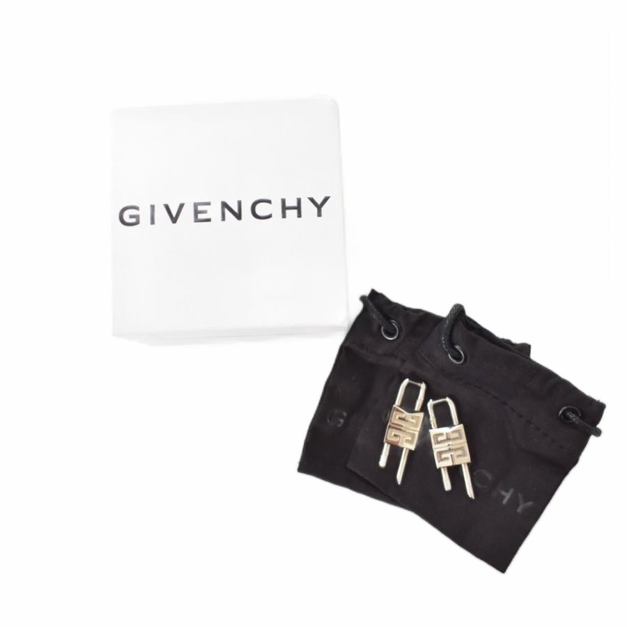 ジバンシィ GIVENCHY 南京錠モチーフ Uロック ピアス アクセサリー