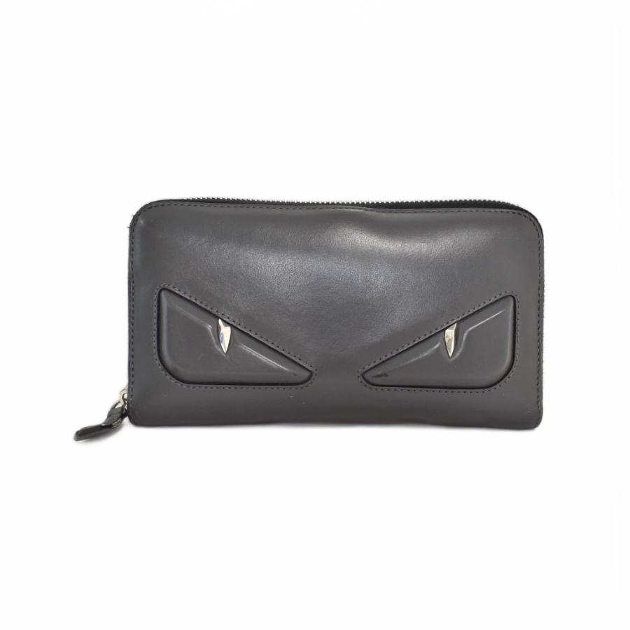 フェンディ FENDI バグズアイ ラウンドジップ 長財布 7M0210 FENDI（フェンディ） バグズアイ ラウンドジップ 長財布 ロング