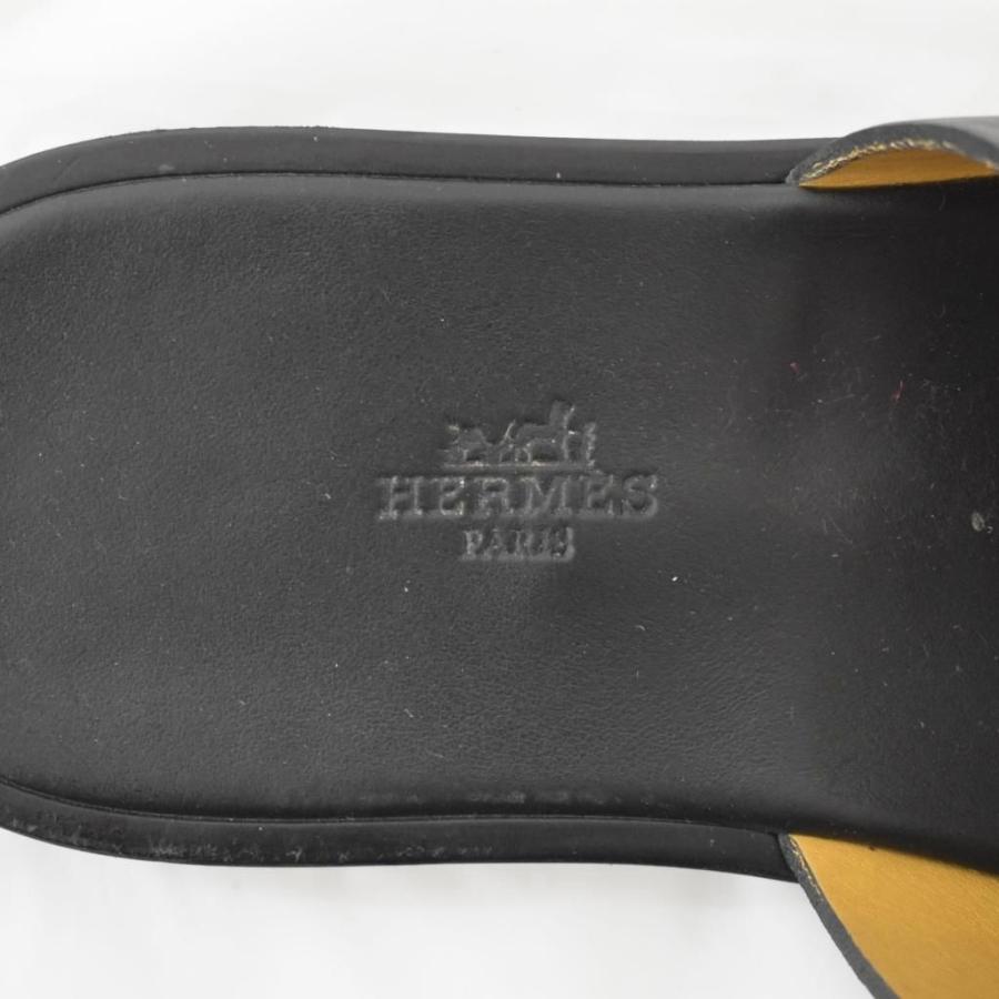 HERMES（エルメス） HERMES Izmir イズミール サンダル Hカット ロゴ