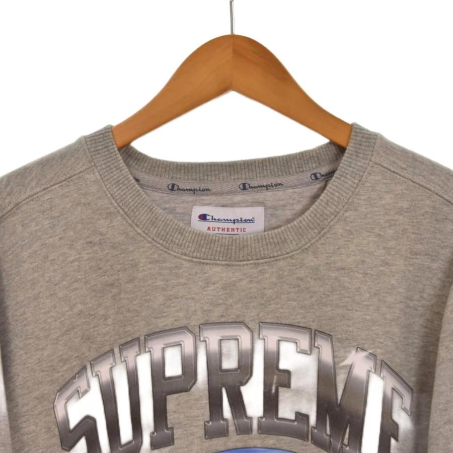 シュプリーム　Supreme Champion スウェット グレー L Supreme（シュプリーム） SUPREME 19SS Champion Chrome Crewneck