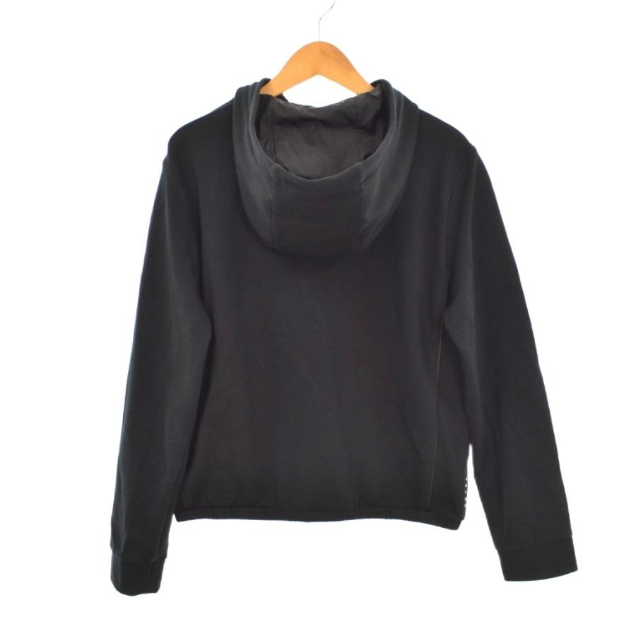 PRADA（プラダ） PRADA 19年製 ジップアップ パーカー フーディー M 黒