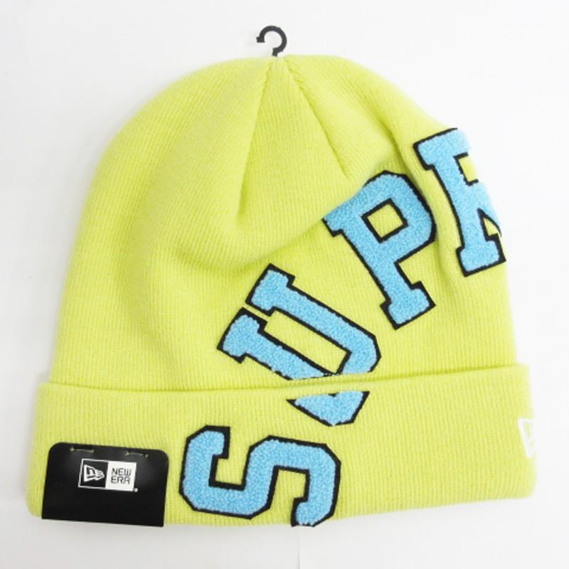 ☆supreme yellow beanie☆ニット帽