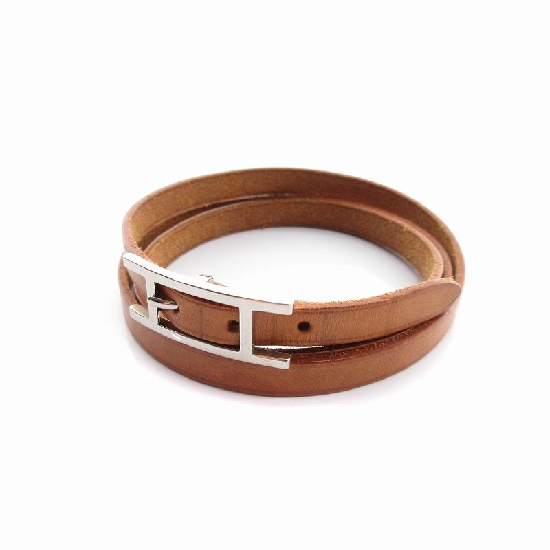 エルメス HERMES アピ3 アピIII 3連ブレスレット バングル 