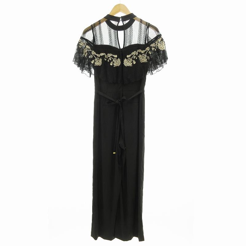 リリーブラウン Lily Brown フラワー刺繍ロンパース オールインワン