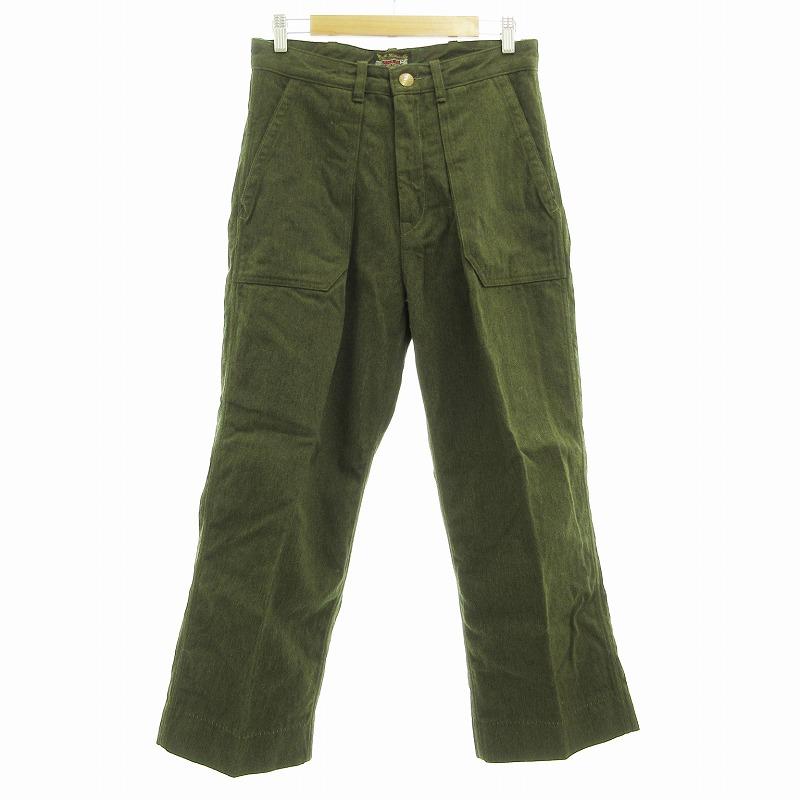 RNA アールエヌエー デニムパンツ イージーパンツ ベイカーパンツ  