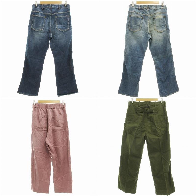 RNA アールエヌエー デニムパンツ イージーパンツ ベイカーパンツ  