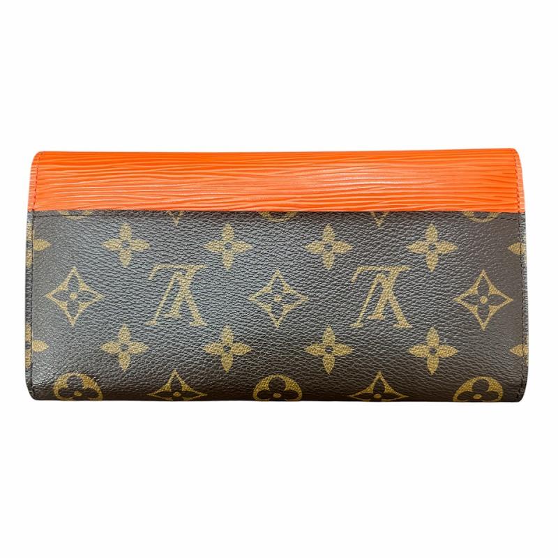 LOUIS VUITTON ルイヴィトン M60499 モノグラム×エピ ポルトフォイユ