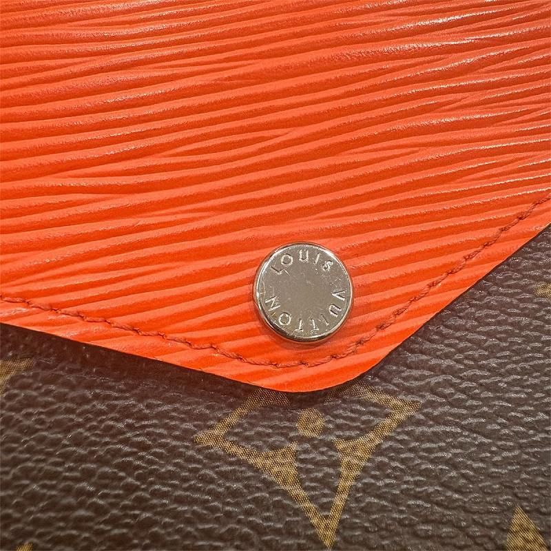 LOUIS VUITTON ルイヴィトン M60499 モノグラム×エピ ポルトフォイユ