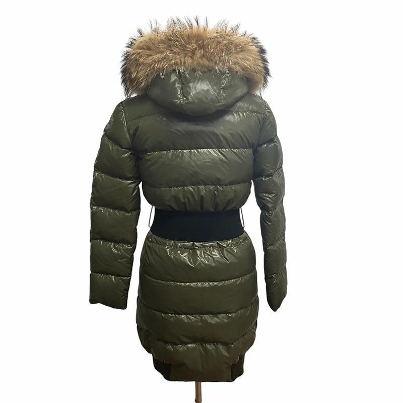 MONCLER（モンクレール） ダウンコート フード ボタン 国内正規
