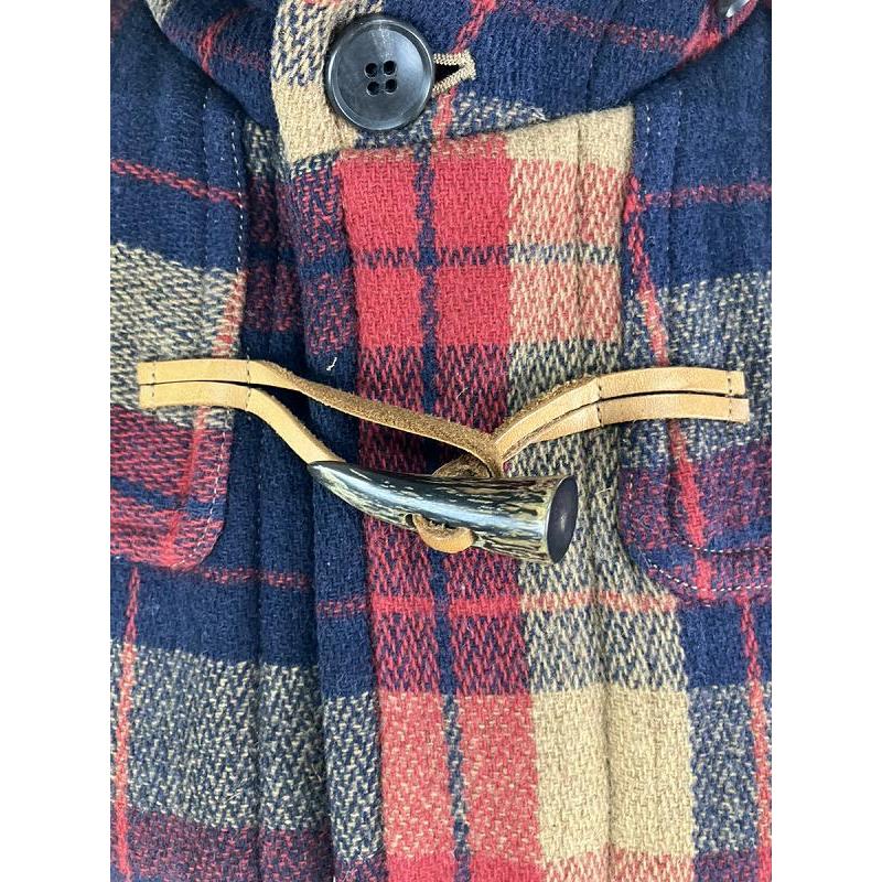 【美品✨】90s ペンドルトン カシミア混 ダッフルコート チェック柄 美品✨】90s ペンドルトン カシミア混 ダッフルコート チェック柄
