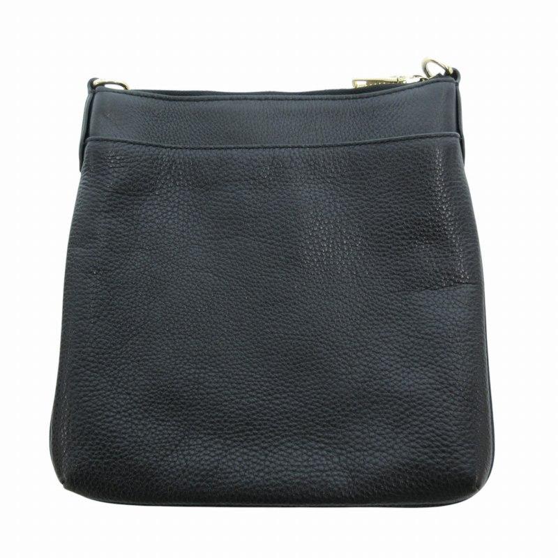COACH コーチ ショルダーバッグ ロゴモチーフ レザー 黒 COACH コーチ ショルダーバッグ ロゴモチーフ レザー 黒