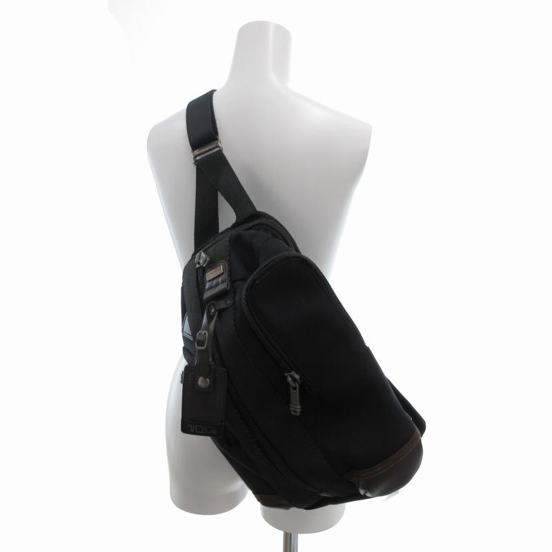 TUMI（トゥミ） ボディバッグ ワンショルダーバッグ ナイロン 黒 