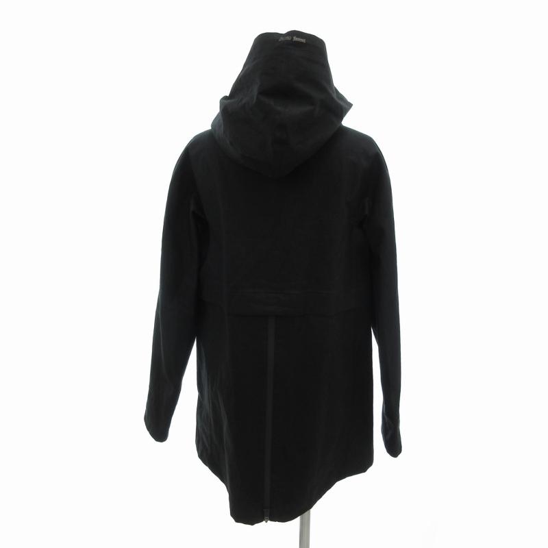 ヘルノ HERNO リネン フーデッドジャケット ブルゾン ダブルジップ 麻