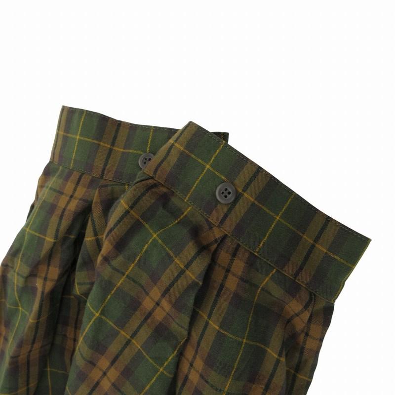 フリークスストア FREAKS STORE シャツワンピース チェック スタンド