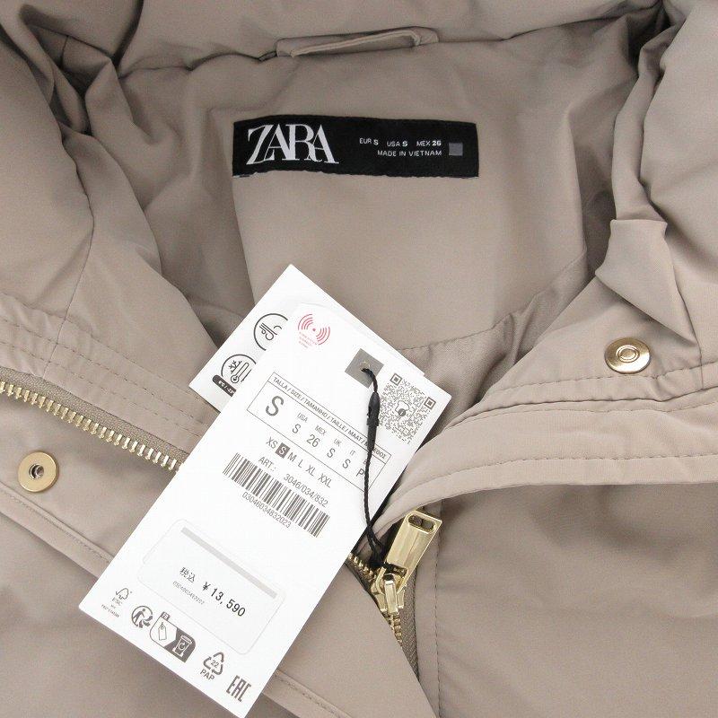 ZARA（ザラ） 未使用品 タグ付き WINDPROOF HOODED PUFFER ANORAK 中綿