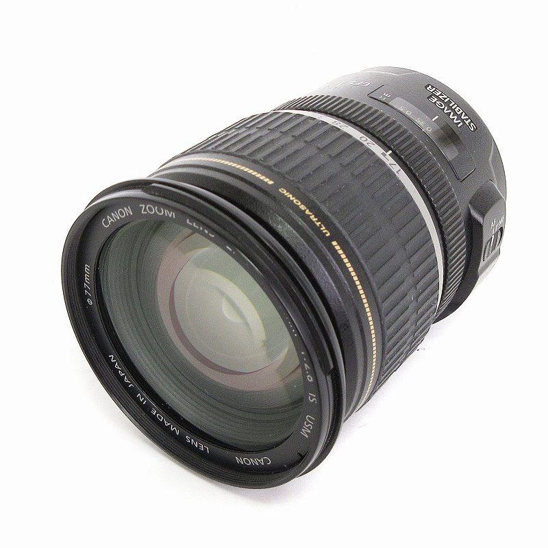 キャノン Canon EFS17-55 F2.8 IS USM 交換レンズ 一眼レフ用 黒