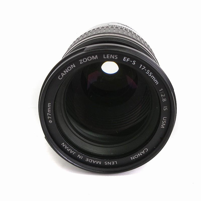 キャノン Canon EFS17-55 F2.8 IS USM 交換レンズ 一眼レフ用 黒