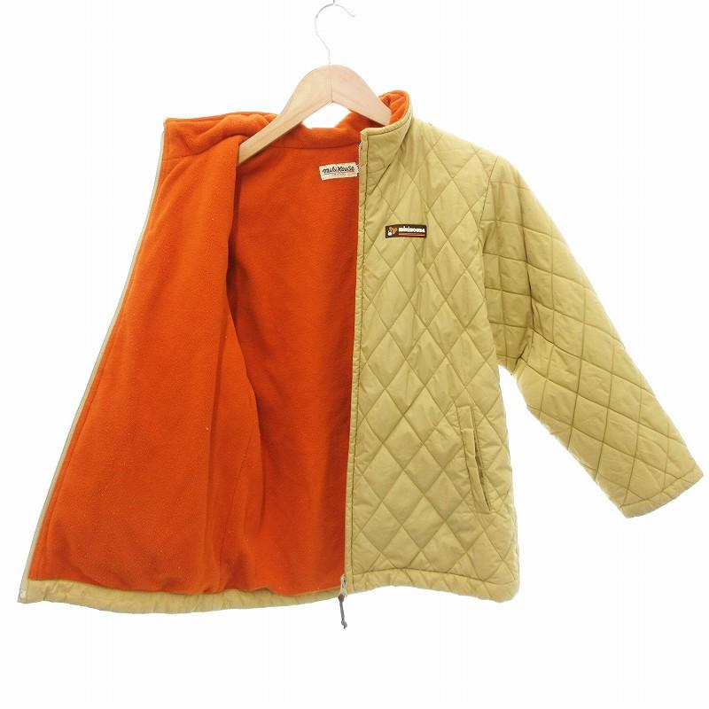 ミキハウス mikihouse キルティングジャケット ブルゾン ジップアップ