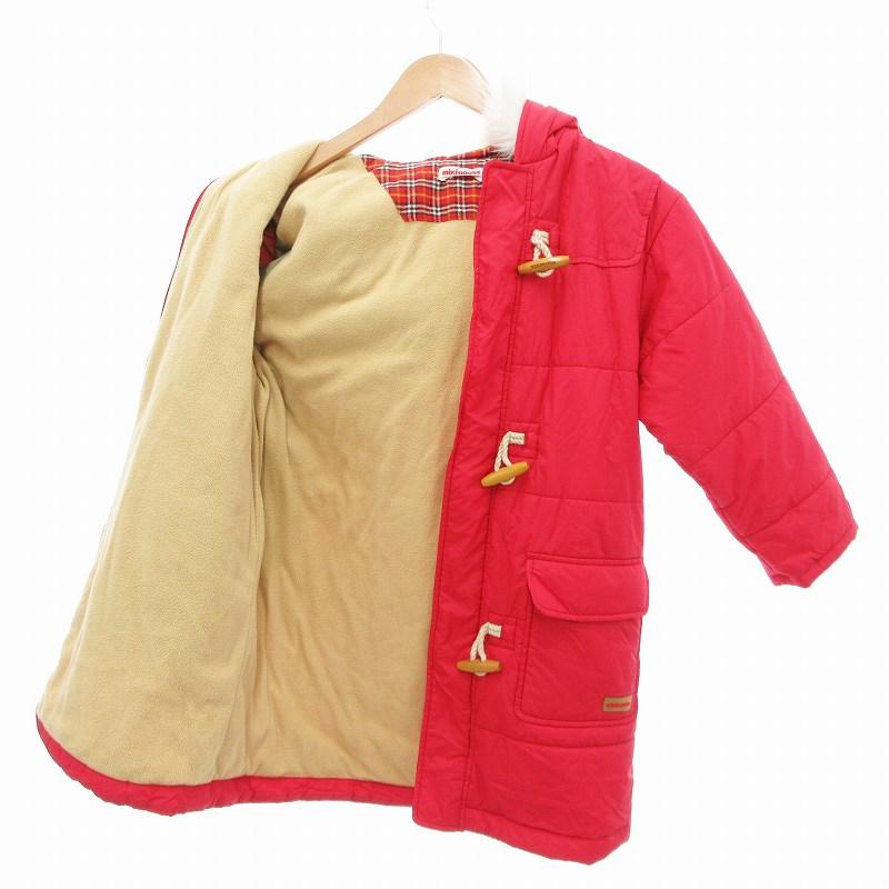 ミキハウス mikihouse ダッフルコート ジャケット 中綿 ナイロン
